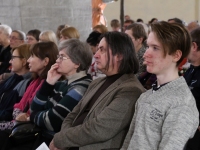 Märtsipommitamise 80. aastapäeval Nigulistes ja Harju tänaval. Foto: Urmas Saard / Külauudised