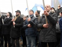 Meeleavaldus Tallinna Vabaduse väljakul. Foto: Urmas Saard / Külauudised