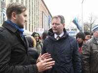 Meeleavaldus Tallinna Vabaduse väljakul. Foto: Urmas Saard / Külauudised