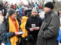 Meeleavaldus Tallinna Vabaduse väljakul. Foto: Urmas Saard / Külauudised