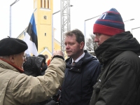 Meeleavaldus Tallinna Vabaduse väljakul. Foto: Urmas Saard / Külauudised