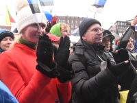Meeleavaldus Tallinna Vabaduse väljakul. Foto: Urmas Saard / Külauudised