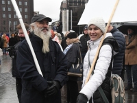 Meeleavaldus Tallinna Vabaduse väljakul. Foto: Urmas Saard / Külauudised