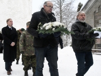 Metsavennad Kose kirikus ja kalmistul. Foto: Urmas Saard / Külauudised