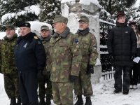 Metsavennad Kose kirikus ja kalmistul. Foto: Urmas Saard / Külauudised