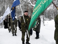 Metsavennad Kose kirikus ja kalmistul. Foto: Urmas Saard / Külauudised