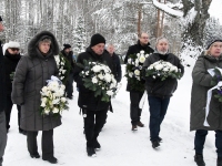 Metsavennad Kose kirikus ja kalmistul. Foto: Urmas Saard / Külauudised