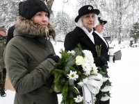Metsavennad Kose kirikus ja kalmistul. Foto: Urmas Saard / Külauudised