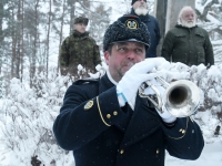 Metsavennad Kose kirikus ja kalmistul. Foto: Urmas Saard / Külauudised