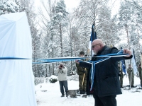 Metsavennad Kose kirikus ja kalmistul. Foto: Urmas Saard / Külauudised