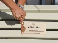 013 Mihkel Lüdigi mälestuspingi avamine. Foto: Urmas Saard / Külauudised