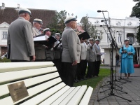 024 Mihkel Lüdigi mälestuspingi avamine. Foto: Urmas Saard / Külauudised