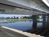 Mõned tunnid enne Pärnu uue silla avamist. Foto: Urmas Saard / Külauudised