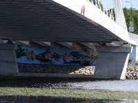 Mõned tunnid enne Pärnu uue silla avamist. Foto: Urmas Saard / Külauudised
