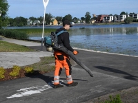 Mõned tunnid enne Pärnu uue silla avamist. Foto: Urmas Saard / Külauudised