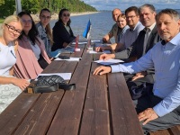 MTÜ Eesti Lipu Seltsi Sindi osakonna üldkogu töö toimus Valgerannas. Foto: Eesti lipu selts 