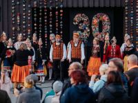 Muhu koor Muhu valla 30. aastapäeval 10. veebruaril 2020. aastal. Foto: Kalmer Saar
