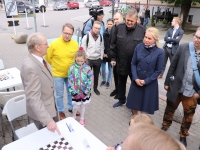 Nõmme huvikooli noorte kabetajate kohtumine Tallinna linnavolikoguga. Foto: Jukko Nooni