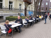 Nõmme huvikooli noorte kabetajate kohtumine Tallinna linnavolikoguga. Foto: Jukko Nooni