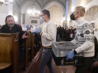 Oleviste jõuluteenistus vähekindlustatutele. Foto: Urmas Saard / Külauudised