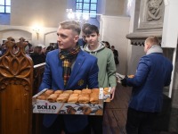 Oleviste jõuluteenistus vähekindlustatutele. Foto: Urmas Saard / Külauudised