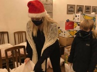 Oleviste koguduse koduta ja vähekindlustatud inimeste meelespidamine. Foto: Riina Solman