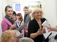 012 Olga Belash-Karasjova isikunäituse avamine Sindi muuseumis. Foto: Urmas Saard