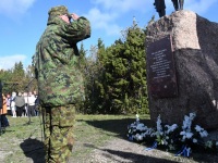 027 Paadipõgenike mälestuseks kuju avamine Puise ninal. Foto: Urmas Saard / Külauudised