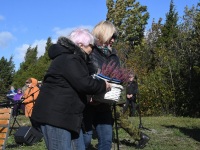 028 Paadipõgenike mälestuseks kuju avamine Puise ninal. Foto: Urmas Saard / Külauudised