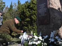 029 Paadipõgenike mälestuseks kuju avamine Puise ninal. Foto: Urmas Saard / Külauudised