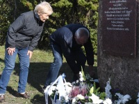 031 Paadipõgenike mälestuseks kuju avamine Puise ninal. Foto: Urmas Saard / Külauudised