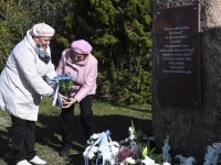 032 Paadipõgenike mälestuseks kuju avamine Puise ninal. Foto: Urmas Saard / Külauudised