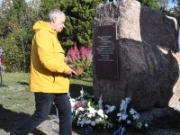 033 Paadipõgenike mälestuseks kuju avamine Puise ninal. Foto: Urmas Saard / Külauudised
