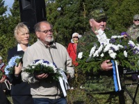 037 Paadipõgenike mälestuseks kuju avamine Puise ninal. Foto: Urmas Saard / Külauudised