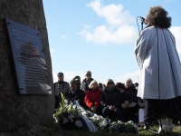 063 Paadipõgenike mälestuseks kuju avamine Puise ninal. Foto: Urmas Saard / Külauudised