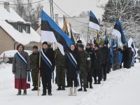 Paikuse lipuväljaku avamisega tähistatav Eesti Vabariigi 105. aastapäev. Foto: Urmas Saard / Külauudised