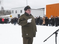 Paikuse lipuväljaku avamisega tähistatav Eesti Vabariigi 105. aastapäev. Foto: Urmas Saard / Külauudised