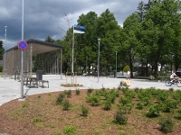 Paikuse valminud keskväljak. Foto: Urmas Saard / Külauudised