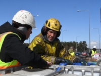 Papiniidu uue raudteesilla geotehnilised uuringud. Foto: Urmas Saard / Külauudised