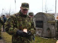 015Pärnu Alevi kalmistul 102 aastat pärast Vabadussõja algust. Foto: Urmas Saard / Külauudised