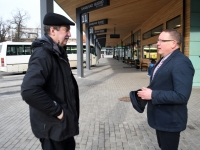 055 Pärnu bussijaama ametliku avamise päev. Foto: Urmas Saard