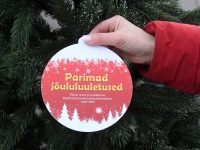 Pärnu Jõuluküla 2022 Iseseisvuse väljakul. Foto: Urmas Saard / Külauudised