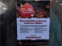 Pärnu Jõuluküla 2022 Iseseisvuse väljakul. Foto: Urmas Saard / Külauudised