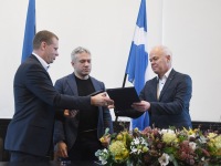 Pärnu koalitsioonilepingu allkirjastamine. Foto: Urmas Saard / Külauudised