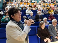 Pärnu linnapea kandidaatide vaheline väitlus Pärnu Tervise keskuse konverentsisaalis. Foto: Urmas Saard / Külauudised