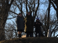 Pärnu Mihkel Lüdigi nimeline meeskoor laulab Tallinna värava juures kevadet tervitavaid laule. Foto: Urmas Saard / Külauudised