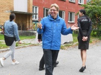 13 Pärnu mnt 27a renoveerimise alustamine. Foto: Urmas Saard / Külauudised