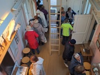 Pärnu muuseumi õpituoa "Väärikalt pärandatud lood" reis Paldiskisse. Foto: Urmas Saard / Külauudised