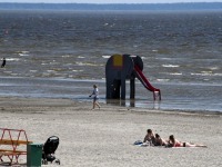 Pärnu rannas on juba suve tunda. Foto: Urmas Saard / Külauudised