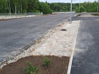 Pärnu reisiterminali juurdepääsutee esimene etapp Lao tänav T2 kinnistul. Foto: Urmas Saard /Külauudised